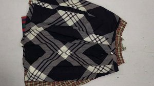 43438 Юбки шотландская клетка, 4пак, Gonne Tartan Donna, секонд (vintage/extra) оптом