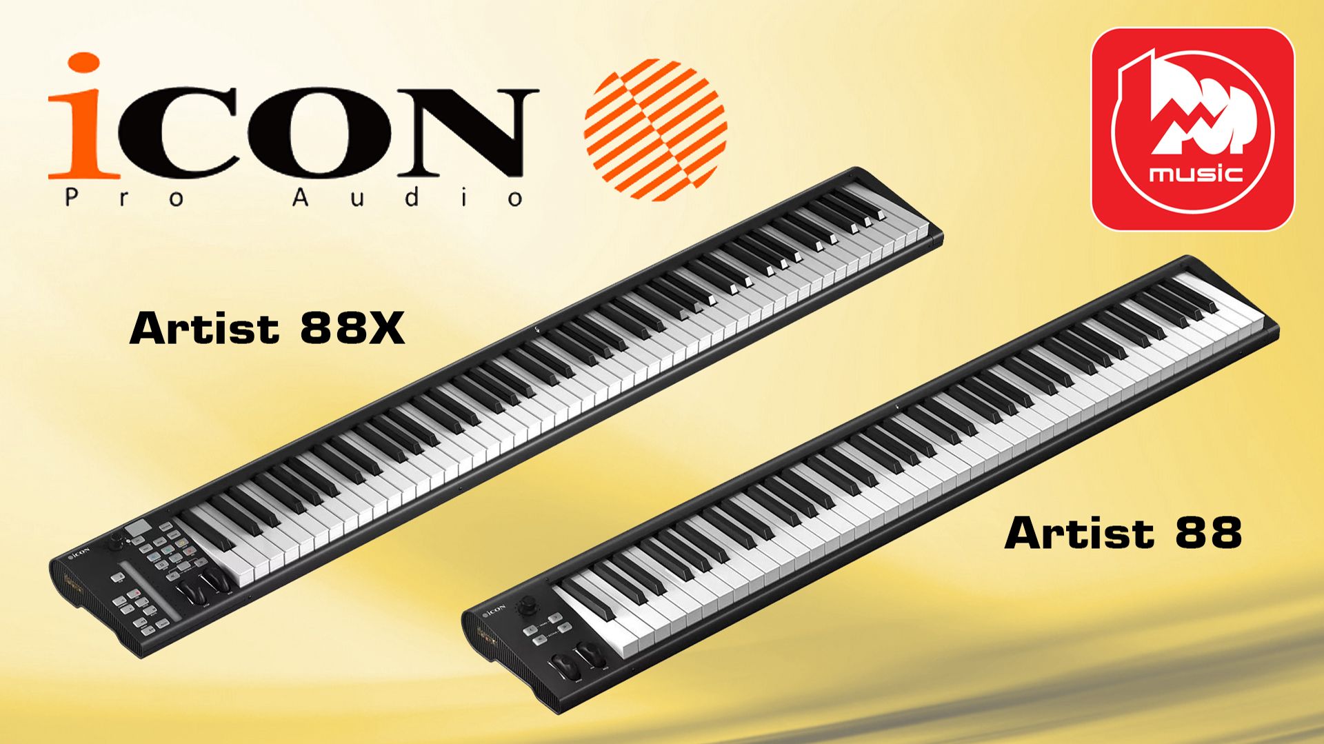 Миди-клавиатуры Icon Artist 88 и Icon Artist 88X