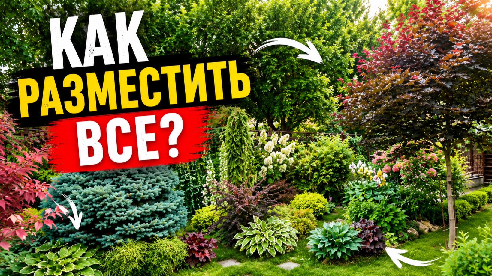 КАК РАЗМЕСТИТЬ НА 6 СОТКАХ ВСЕ