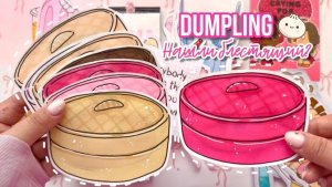 DUMPLING 🥟 Ищем блестящие сквиши ✨🌸 Коллекции от @danusyaa 💕 Бумажные сюрпризы 🎀 распаковка