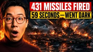 Iran Fired 431 Ballistic Missiles at USS George Washington — 59 Seconds Later It Went Dark Forever