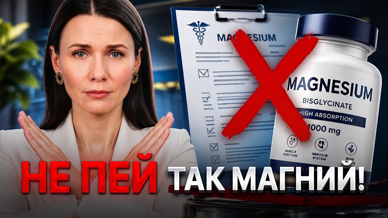 Пьете МАГНИЙ впустую? Как выбрать форму и не тратить деньги