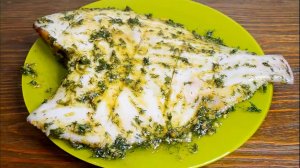 Маринованная камбала.