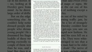 Harry Potter and the philosopher's stone chapter 1 page8.mp4