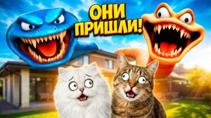 HUNGRY WORM и SNAKЕ напали! Выживание в реальной жизни