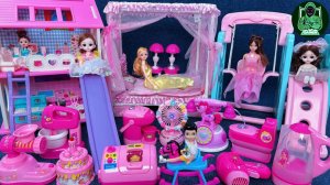 Играем в игрушки из мультика принцесса кукла Барби. Мультфильм для детей. ASMR АСМР