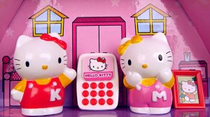Hello Kitty и её домик - Видео с игрушками для девочек