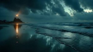 Ocean Focus Music - Heavy Rain and Stormy Waves - Deep Work Concentration for Programming