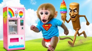 🐒 Обезьянка пытается поесть мороженное 🙊 А потом появляется Тун Тун Тун Сахур