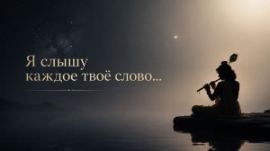 «Я слышу каждое твоё слово»