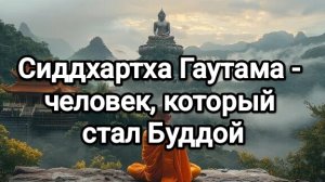 Сиддхартха Гаутама - человек, который стал Буддой (Пробуждение: Сиддхартха становится Буддой)