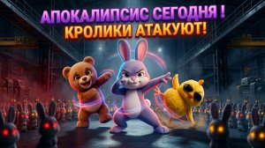 УШАСТЫЙ ТАНЦПОЛ ! 😱🐰  ОПАСНЫЕ ТАНЦЫ!  😱🐰 ЗАЙЦЫ В ПЛЯС-АНГАРОТРЯС!