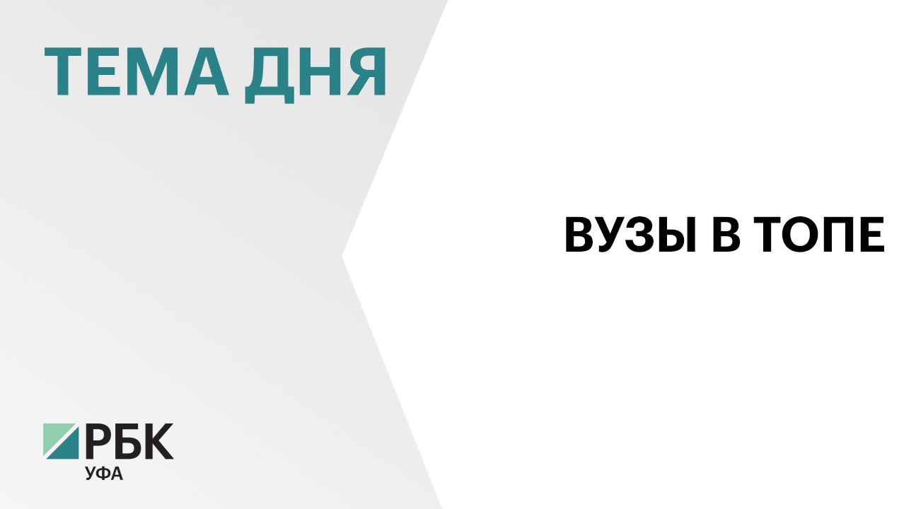 Вузы Башкортостана потеряли позиции по пяти направлениям и улучшили в трёх в рейтинге RAEX
