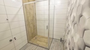 ДУШЕВАЯ В КАРКАСНОМ ДОМЕ