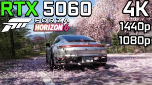 Forza Horizon 6 | RTX 5060 | Ryzen 5 7500F | 1080p, 1440p, 4K