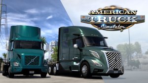 НОВЫЕ VOLVO VNL 2025 & VNR ELECTRIC — American Truck Simulator (1.59.1.7s)