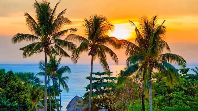 Deep Beachside Chillout Lounge 🌅лаунж на закате у моря — расслабляющая атмосферная музыка у берега