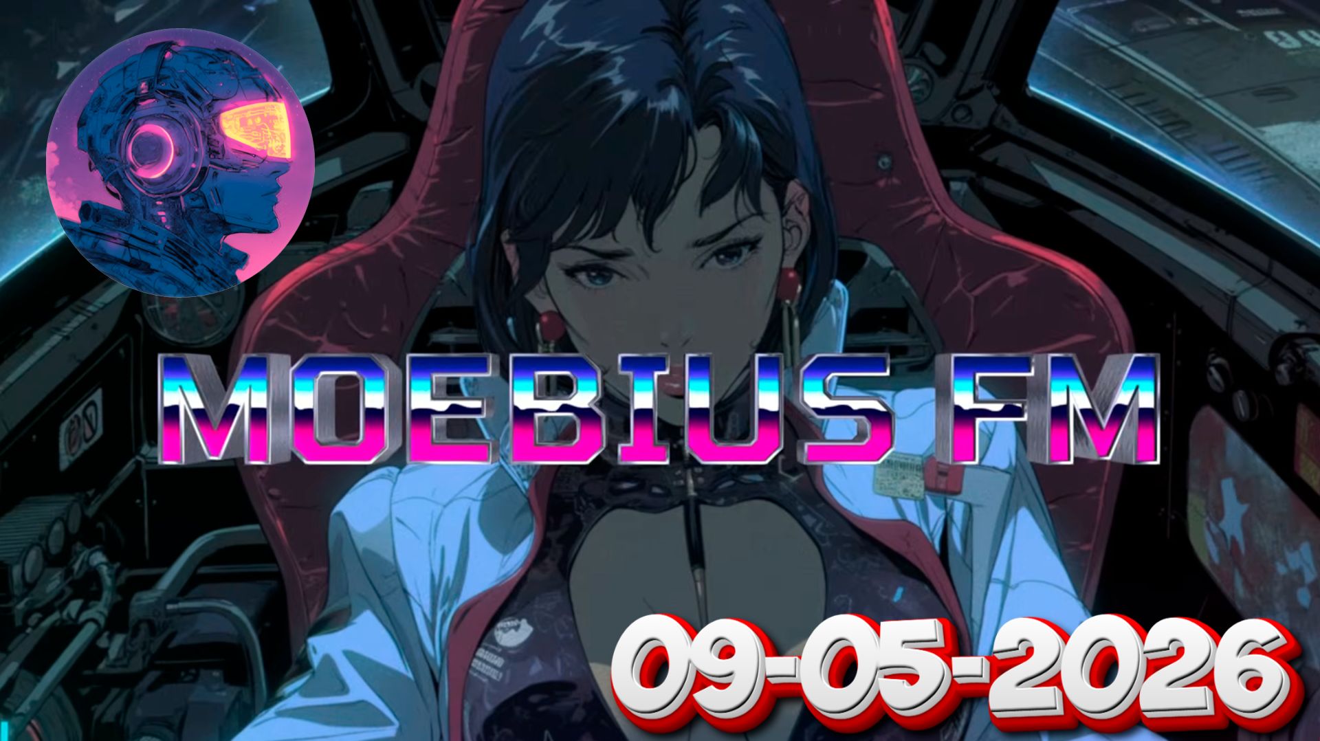🎶1996 Override The Fear🎛️Cyberpunk,Synthwave_M💿EBIUS FM_09-05-2026