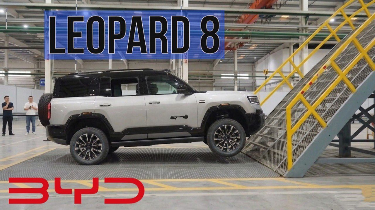 ТРИ колеса и экстремальная гора! На что способен BYD Leopard 8?!