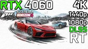 Forza Horizon 6 | RTX 4060 | Ryzen 5 5600 | 1080p, 1440p, 4K | Пресеты, RT