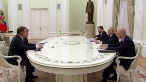 Владимир Путин провел встречу с главой Нового банка развития БРИКС.