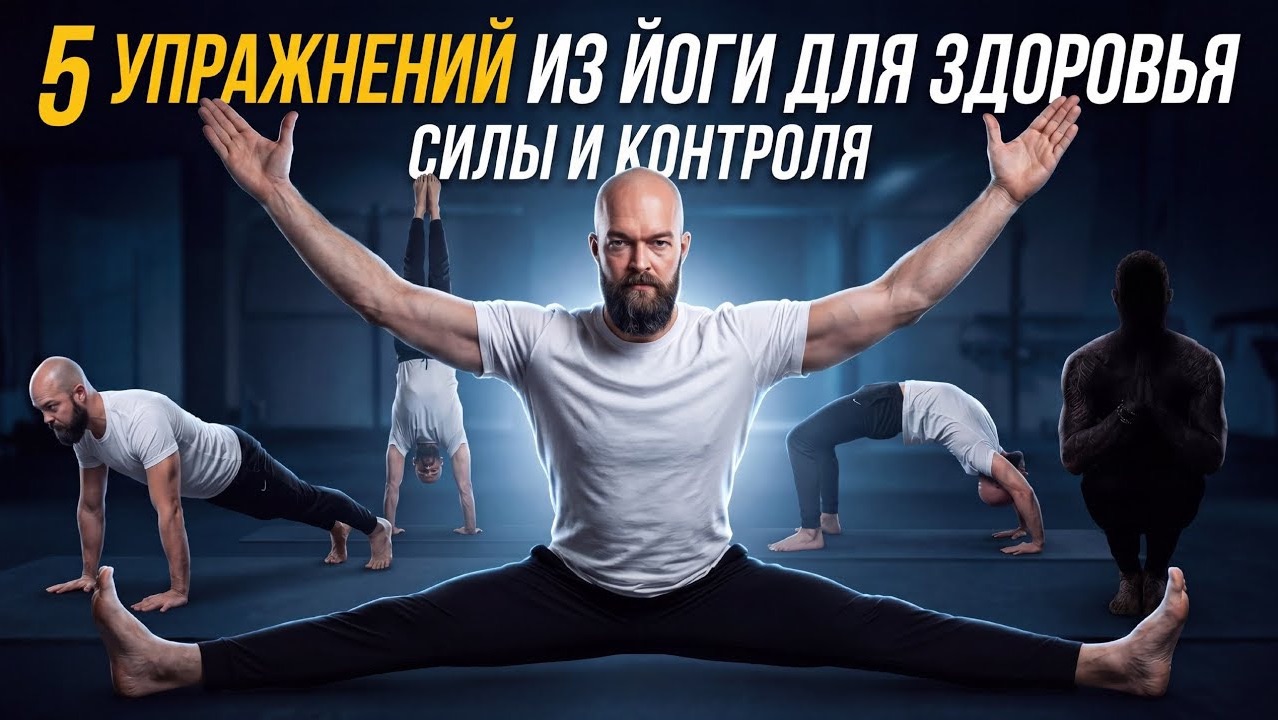 ТОП 5 асан из йоги, которые изменят твое тело