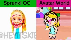 СПРУНКИ ОС / МИР АВАТАР / LIKE NASTYA VS TOE JAMMER 😱 МОЙ SPRUNKI OC!