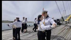 Флешмоб «Память хранит имена» на паруснике «Херсонес»