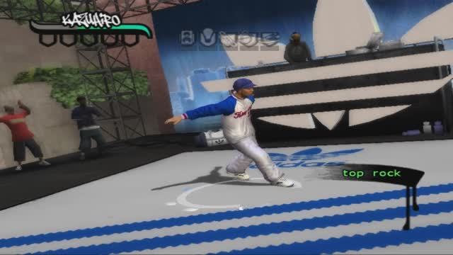 Bboy Kazuhiro Top Rock set from BBOYTHEGAME
