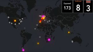 Карта заражения ХАНТАвирусом. Май 2026 года