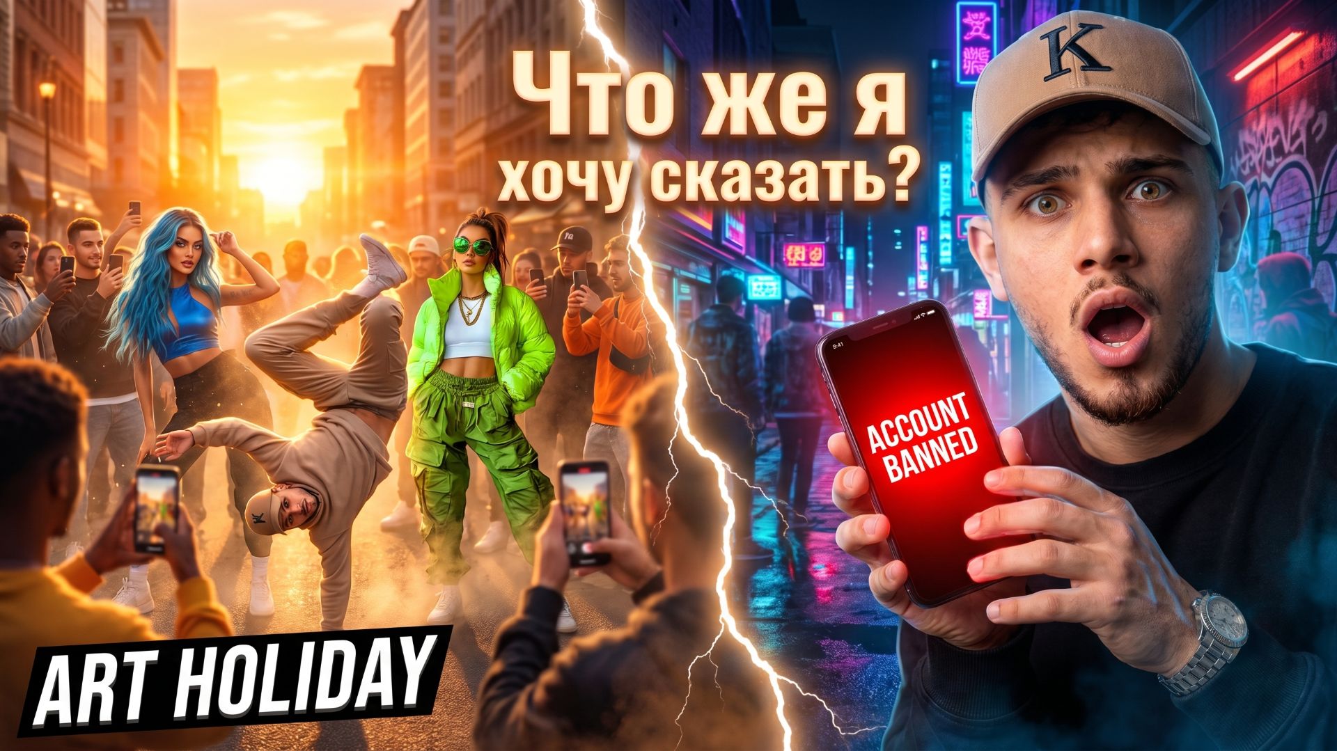Что же я хочу сказать? ⚡ Один трек и весь город в движении 🔥 ART HOLIDAY