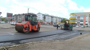 Глава Бийска проверил ход ремонтных работ на ул. Вали Максимовой (14.05.26г., Бийское телевидение)