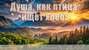 «Душа, как птица, ищет хлеба» исполняет Ирина Давидович, караоке