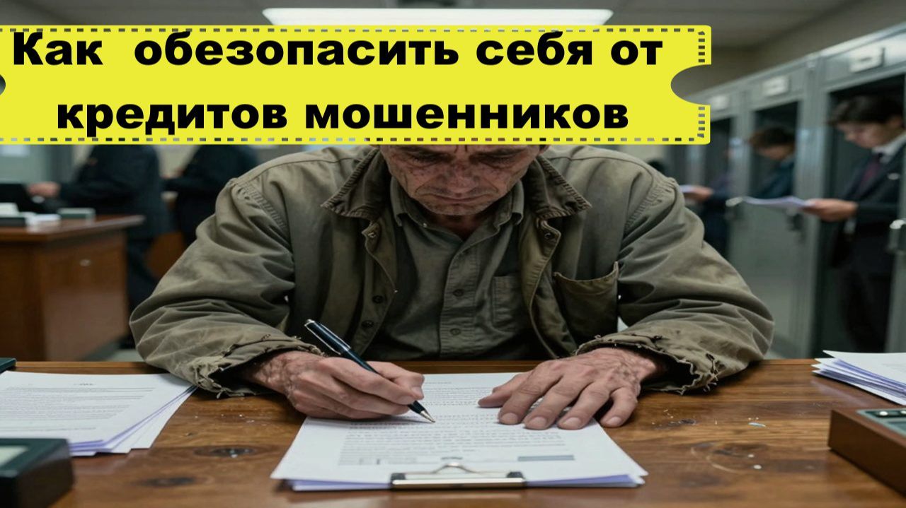 Как обезопасить себя от кредитов мошенников смотреть онлайн
