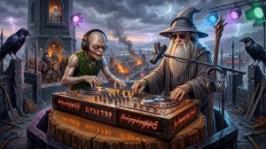Gollum & Gandalf’s Dark Party 🖤 Dark Melodic Techno   Deep House for Focus & Atmosphere (No Vocals)