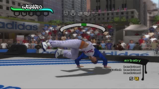 Bboy Kazuhiro Tricks  Сombination from BBOYTHEGAME