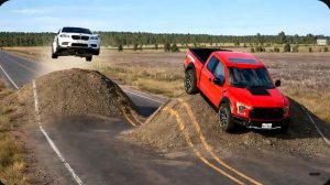 «Машины против огромных выпуклостей на дороге» №2 в BeamNG Drive!