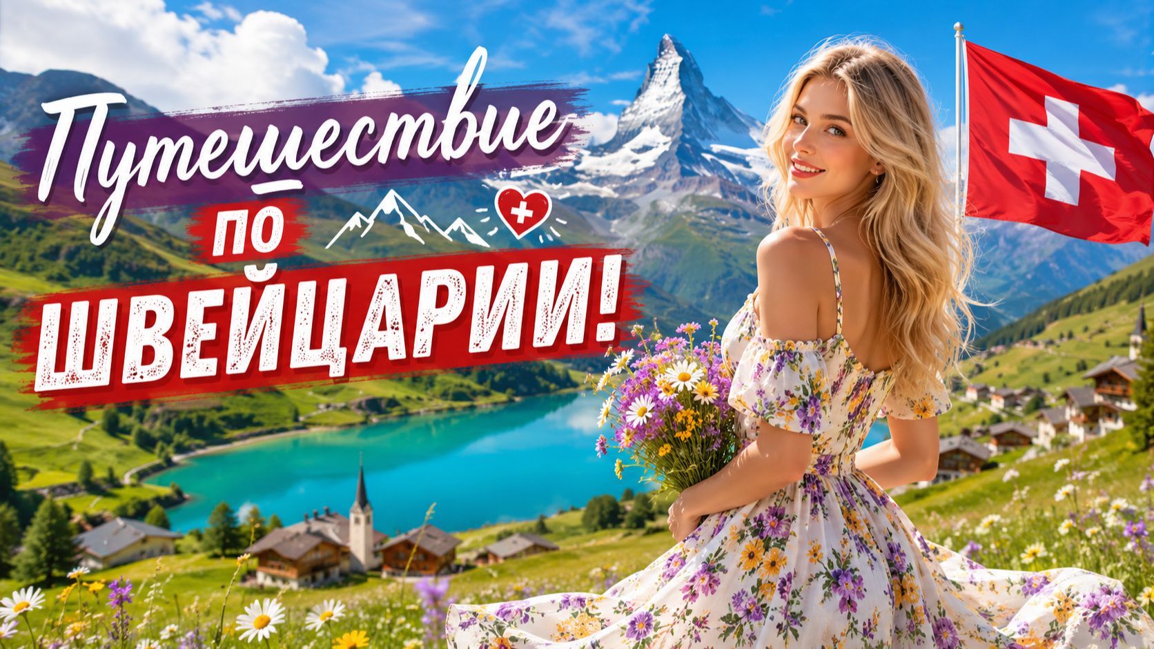 Сельская местность Швейцарии - расслабляющая прогулка по самым красивым деревням, скрытые жемчужины!