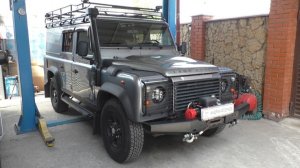 Замена рычага переключения передач на Land Rover Defender 2,2 Ленд Ровер Дефендер 2012