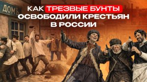 Как трезвые бунты освободили крестьян в России