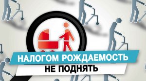 Налогом рождаемость не поднять
