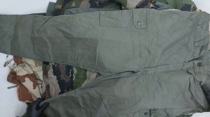 43665 Военная одежда Франция, 2пак, francese army, секонд (extra) оптом