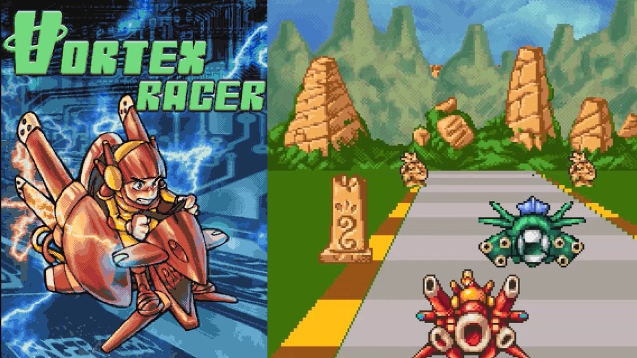 Vortex Racer JAVA GAME (MediaPlazza 2005) FULL WALKTHROUGH