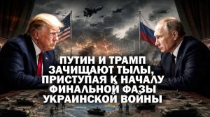 Путин и Трамп зачищают тылы, приступая к началу финальной фазы украинской войны / #ЗАУГЛОМ