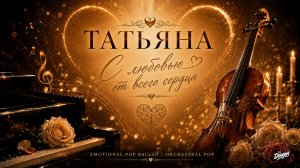 Татьяна — С любовью от всего сердца (Музыка/Эмоциональная оркестровая поп-баллада/Русский) | DRAGON