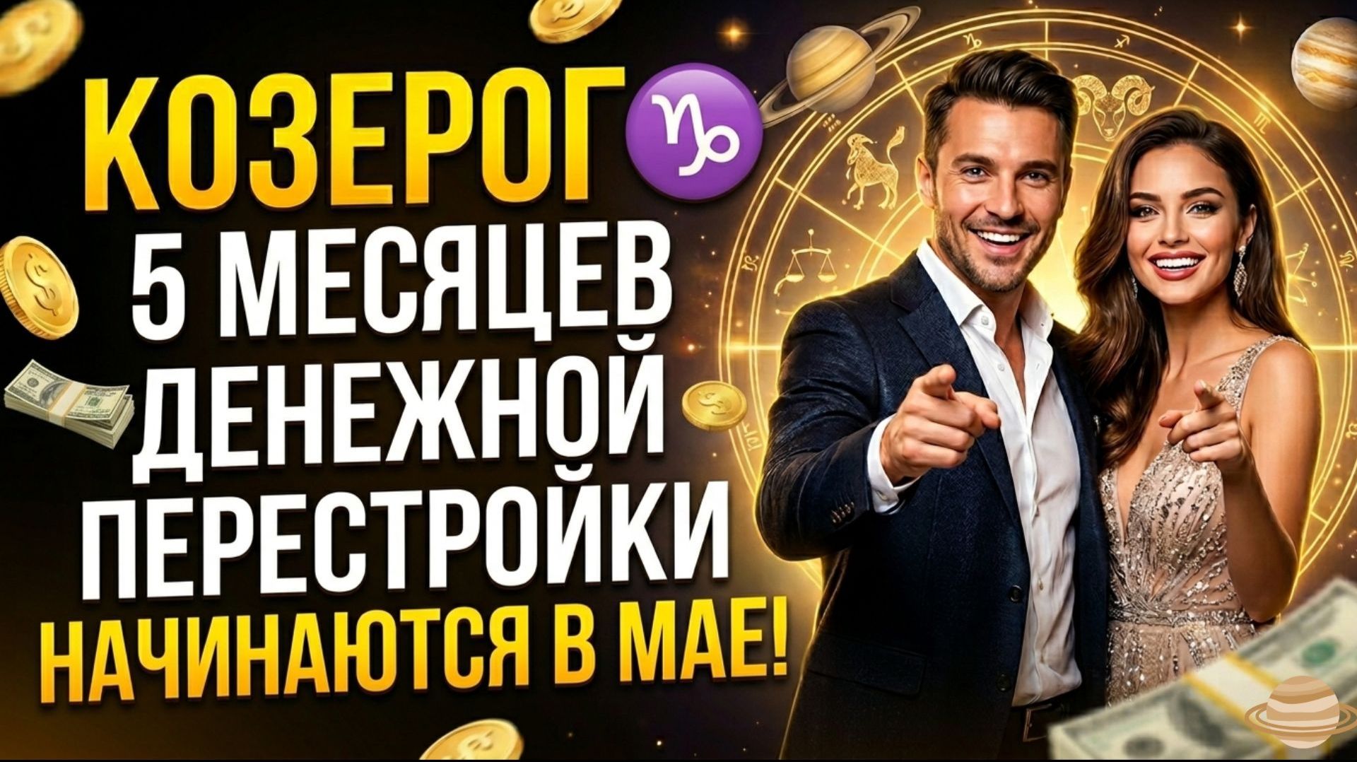 🐐 КОЗЕРОГ ♑️ 5 месяцев денежной перестройки начинаются в мае! Финансовый гороскоп