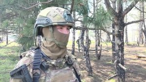 Подготовка штурмовых подразделений группировки войск «Запад» на полигоне