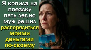 Я копила на поездку пять лет, но муж решил распорядиться моими деньгами по-своему