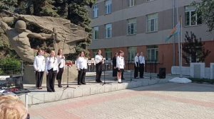 Выступление на 9 мая. Песня «Тишина» в исполнении вокального ансамбля. #Первая_Гимназия