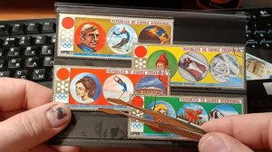 Много марок из Ялты. Филателия марки хобби stamp philately hobby